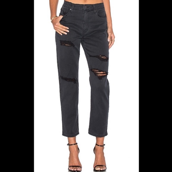 Joe’s Jeans. The Debbie high rise boyfriend crop